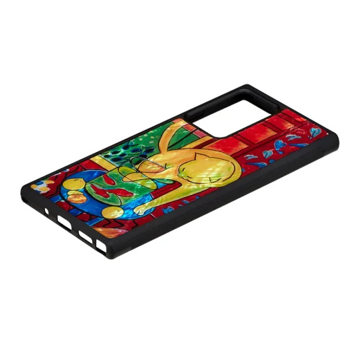 iKins tok Samsung Galaxy Note 20 Ultra készülékhez, macska piros hallal - 2