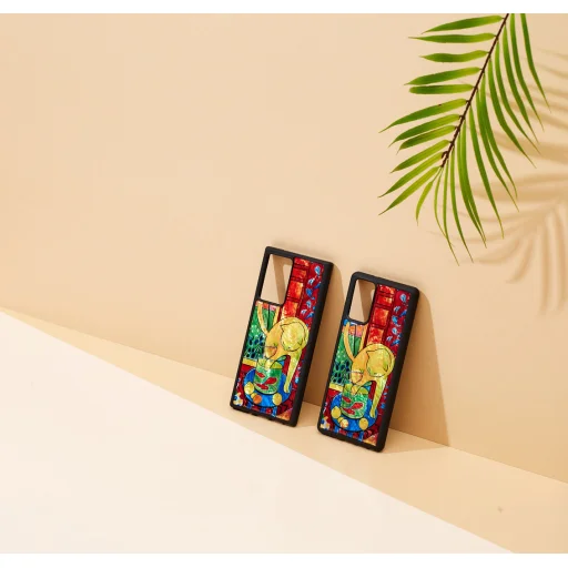 iKins puzdro pre Samsung Galaxy Note 20 Ultra, mačka s červenou rybou - 3