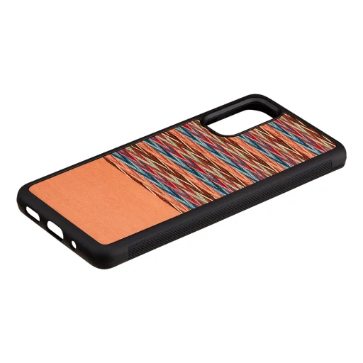 MAN&WOOD Browny Check Black puzdro pre Samsung Galaxy S20 - 2