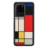 MAN&WOOD drevený kryt pre Samsung Galaxy S20 Ultra, Mondrian Wood Black thumbnail