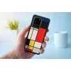 MAN&WOOD drevený kryt pre Samsung Galaxy S20 Ultra, Mondrian Wood Black thumbnail