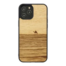 MAN&WOOD terra black kryt pre iPhone 12 / 12 Pro