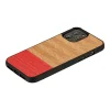 MAN&WOOD čierne puzdro so vzorom rybej kosti Azalka pre iPhone 12 / 12 Pro thumbnail