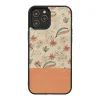 MAN&WOOD puzdro pink flower black pre iPhone 12 / 12 Pro thumbnail