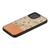 MAN&WOOD puzdro pink flower black pre iPhone 12 / 12 Pro thumbnail