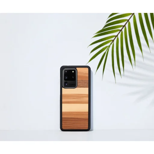 MAN&WOOD Galaxy S20 Ultra puzdro sabbia black - 5