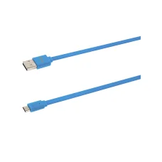 Tellur dátový kábel USB – Micro USB, 1 m, modrý