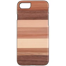 MAN&WOOD sabbia black puzdro pre iPhone 7/8/SE (2020)