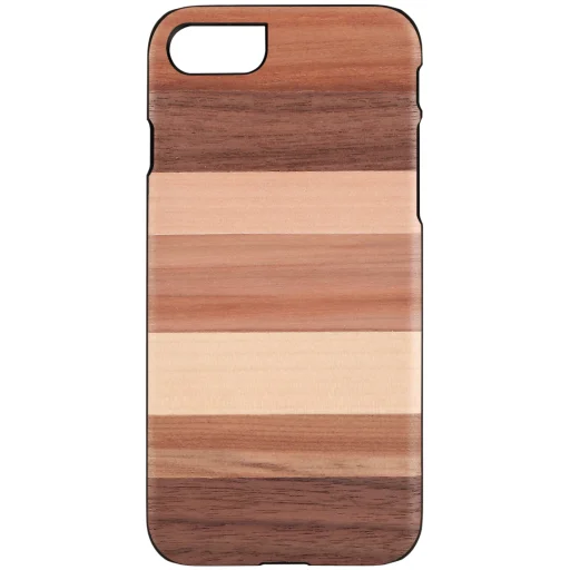 MAN&WOOD sabbia black puzdro pre iPhone 7/8/SE (2020) - 1