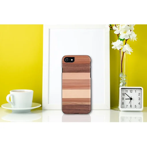 MAN&WOOD sabbia black puzdro pre iPhone 7/8/SE (2020) - 3