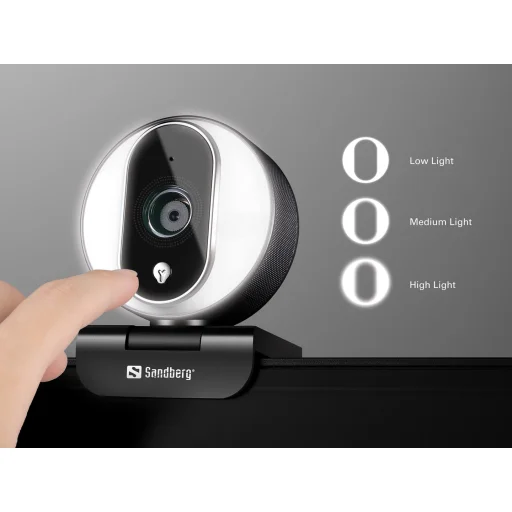 Sandberg 134-12 Streamer USB Webcam Pro webkamera - 4