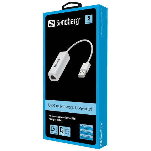 Sandberg 133-78 USB sieťový adaptér - 2