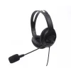 Tellur Basic over-ear USB headset čierne slúchadlá s mikrofónom thumbnail