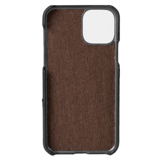 Krusell Sunne CardCover Apple iPhone 12 mini kožené puzdro vintage čierna (62155) - 5