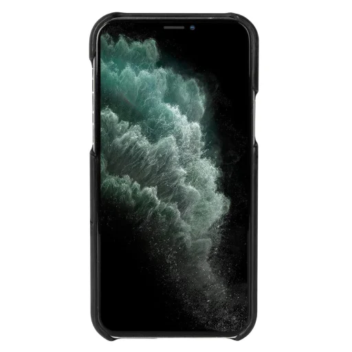 Krusell Sunne CardCover Apple iPhone 12 mini kožené puzdro vintage čierna (62155) - 2