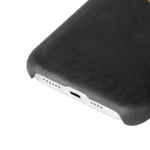 Krusell Sunne CardCover Apple iPhone 12 mini kožené puzdro vintage čierna (62155) - 4