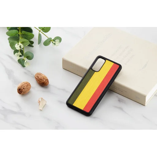 MAN&WOOD tok Samsung Galaxy S20-hoz reggae black - 3