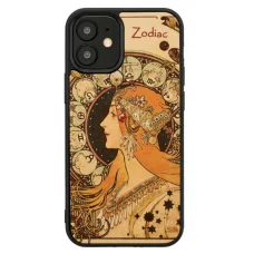 MAN&WOOD zodiac black puzdro pre Apple iPhone 12 mini