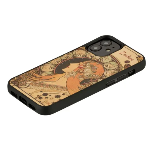 MAN&WOOD zodiac black puzdro pre Apple iPhone 12 mini - 2