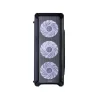 Zalman I3 ATX čierna počítačová skriňa so 4 LED ventilátormi thumbnail