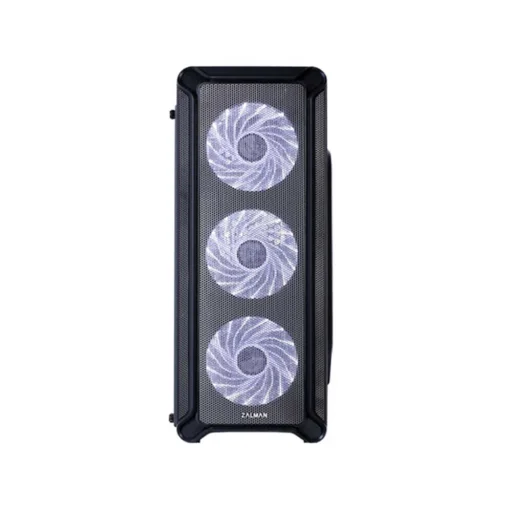 Zalman I3 ATX čierna počítačová skriňa so 4 LED ventilátormi - 2