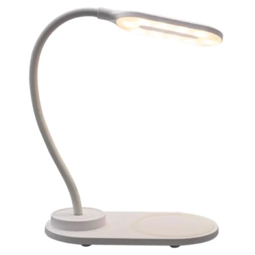 Denver LQI-55 LED stolná lampa s bezdrôtovou QI nabíjačkou - 2