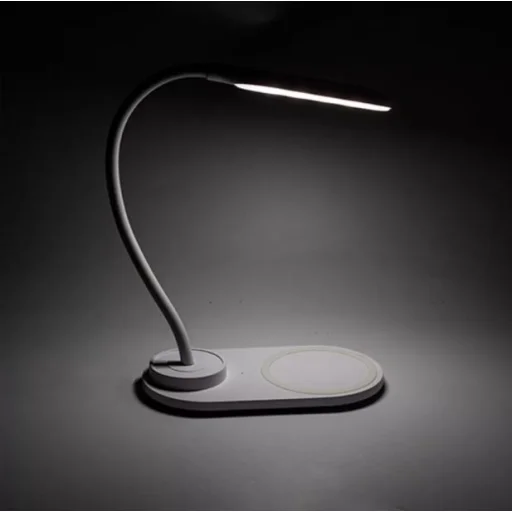 Denver LQI-55 LED stolná lampa s bezdrôtovou QI nabíjačkou - 4