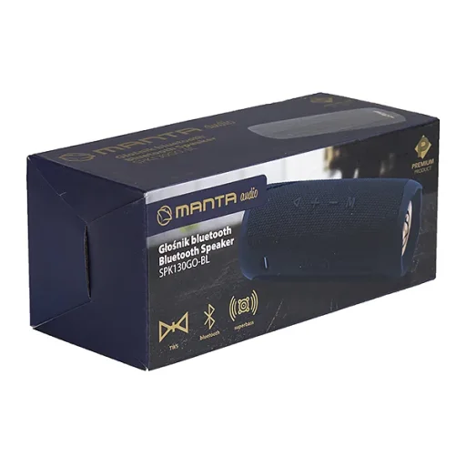 Manta SPK130GO BT Blue Bluetooth reproduktor - 10