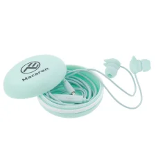 Tellur In-Ear Headset Macaron kék vezetékes fülhallgató