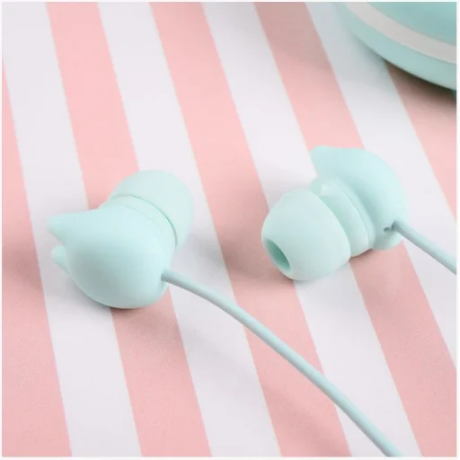 Tellur In-Ear Headset Macaron modré káblové slúchadlá - 5