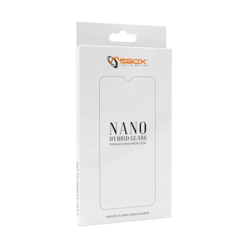 Sbox Nano Hybrid Glass 9H Apple iPhone 12 Pro Max ochranné sklo - 4