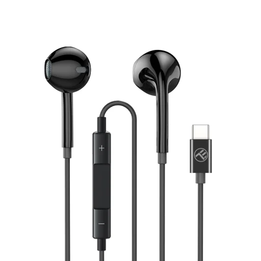 Tellur Basic Urbs In-Ear Type-C čierny headset - 1