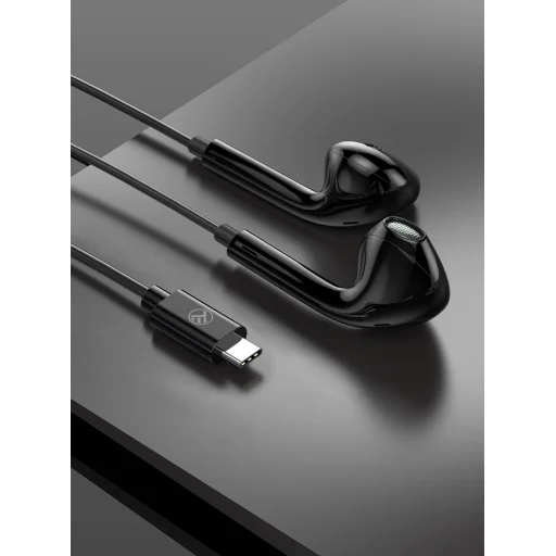 Tellur Basic Urbs In-Ear Type-C čierny headset - 3