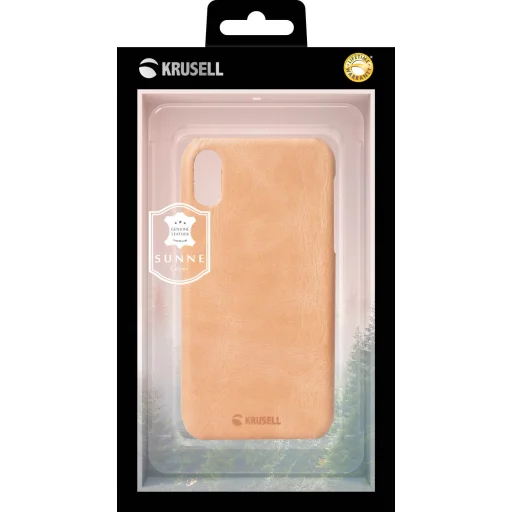 Krusell Sunne Cover Apple iPhone XR vintage nude puzdro - 5