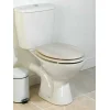 Beldray LA033710WOAKPFEU7 drevené MDF WC sedadlo - biely dub thumbnail