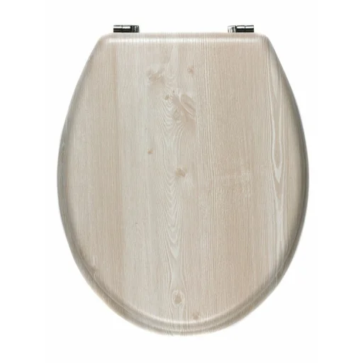 Beldray LA033710WOAKPFEU7 drevené MDF WC sedadlo - biely dub - 2