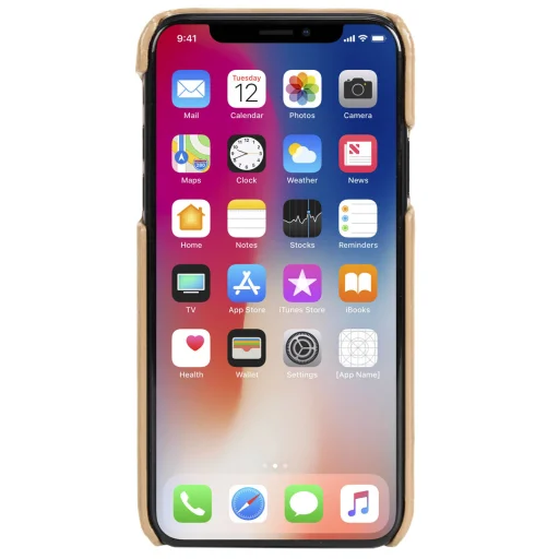 Krusell Sunne 2 Card Cover Apple iPhone XS Max puzdro vintage nude - 2