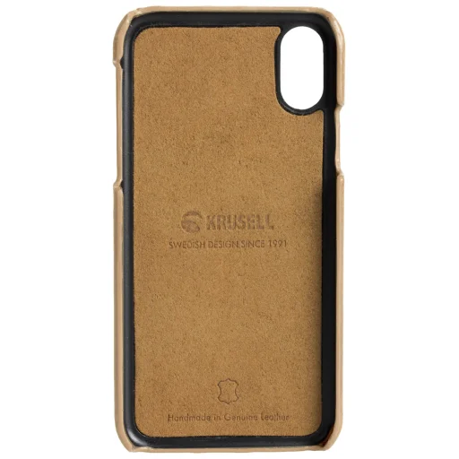 Krusell Sunne 2 Card Cover Apple iPhone XS Max puzdro vintage nude - 3