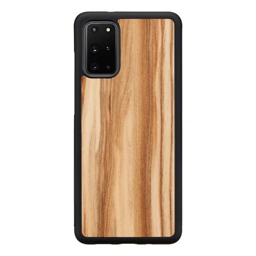 Puzdro MAN&WOOD cappuccino black pre Samsung Galaxy S20+ - 1