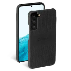 Krusell kožené puzdro pre Samsung Galaxy S22+, vintage čierna (62465)