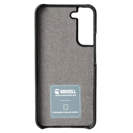 Krusell kožené puzdro pre Samsung Galaxy S22+, vintage čierna (62465) - 5