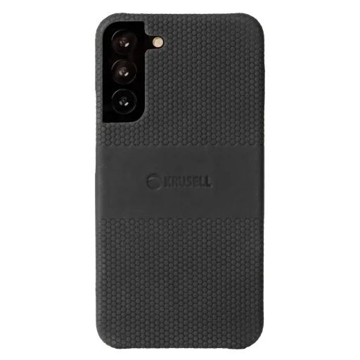 Krusell kožené puzdro pre Samsung Galaxy S22+, vintage čierna (62465) - 2