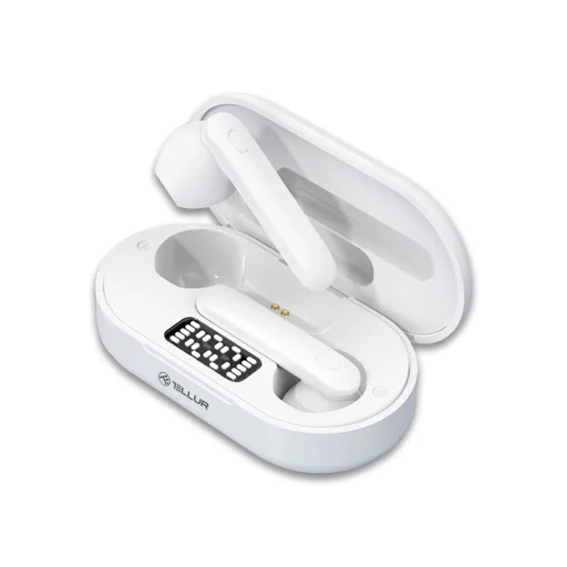 Tellur Flip True Wireless slúchadlá biele - 2