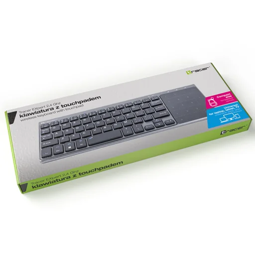 Tracer 46934 EXpert RF 2,4 GHz bezdrôtová klávesnica s touchpadom - 6