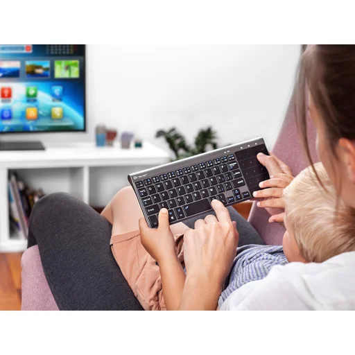 Tracer 46934 EXpert RF 2,4 GHz bezdrôtová klávesnica s touchpadom - 4