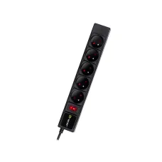 Tracer 46844 PowerWatch 3 m čierna prepäťová ochrana