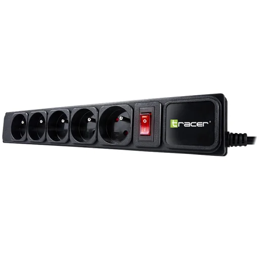 Tracer 46844 PowerWatch 3 m čierna prepäťová ochrana - 3
