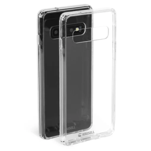 Krusell Kivik Cover Samsung Galaxy S10 priehľadný kryt - 1