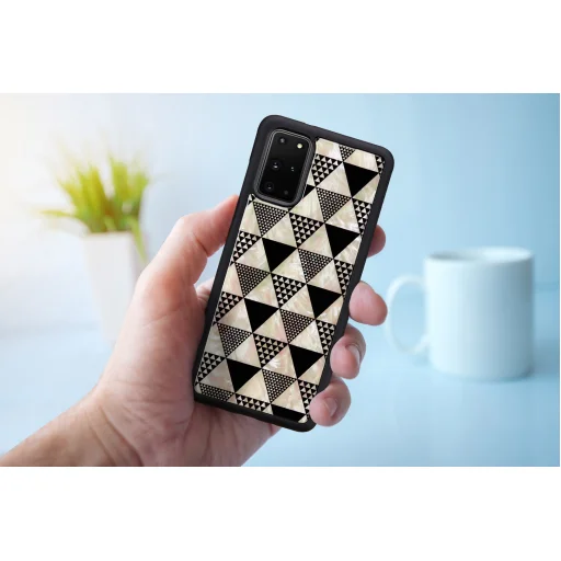 Puzdro iKins Pyramid Black pre Samsung Galaxy S20+ - 4