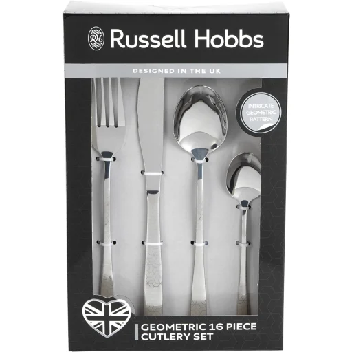 Russell Hobbs RH01519EU7 Geometric 16-dielna súprava príborov - 1